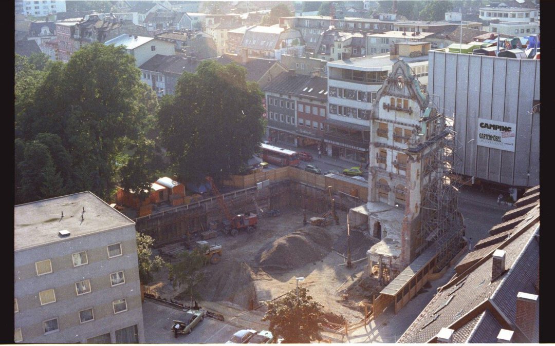 Rosenheim, Bau Vereinsbank, 1979