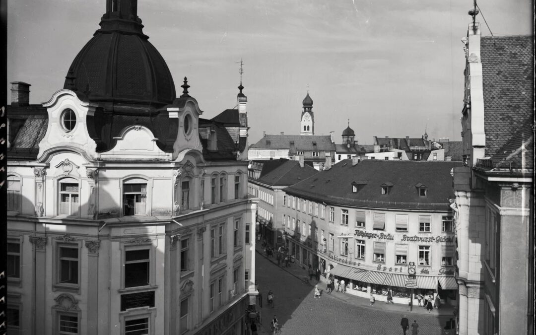 Münchnerstraße, Rosenheim, 1954