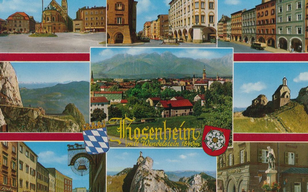 Postkarte Rosenheim 1979