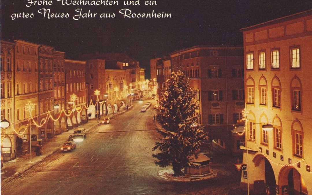 Max-Josefs-Platz, Rosenheim, 60er Jahre