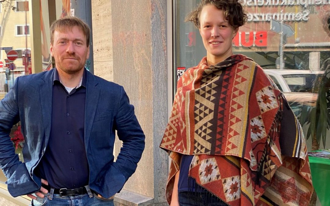 Neuer Mieter im Grünen-Büro