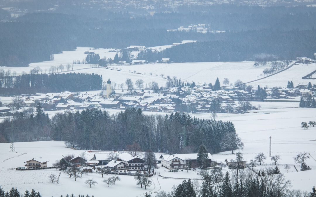 Winterlicher Blick auf Lauterbach