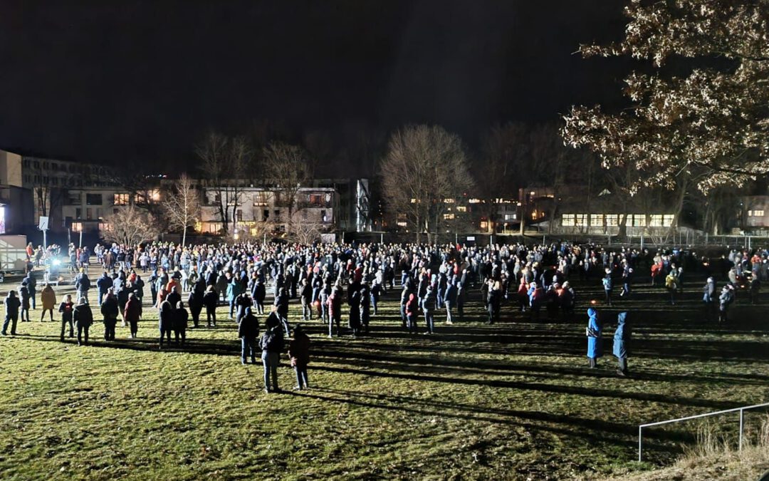 Drei Kundgebungen aufgrund Corona