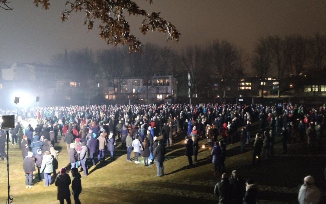 Wieder Mahnwache in Rosenheim