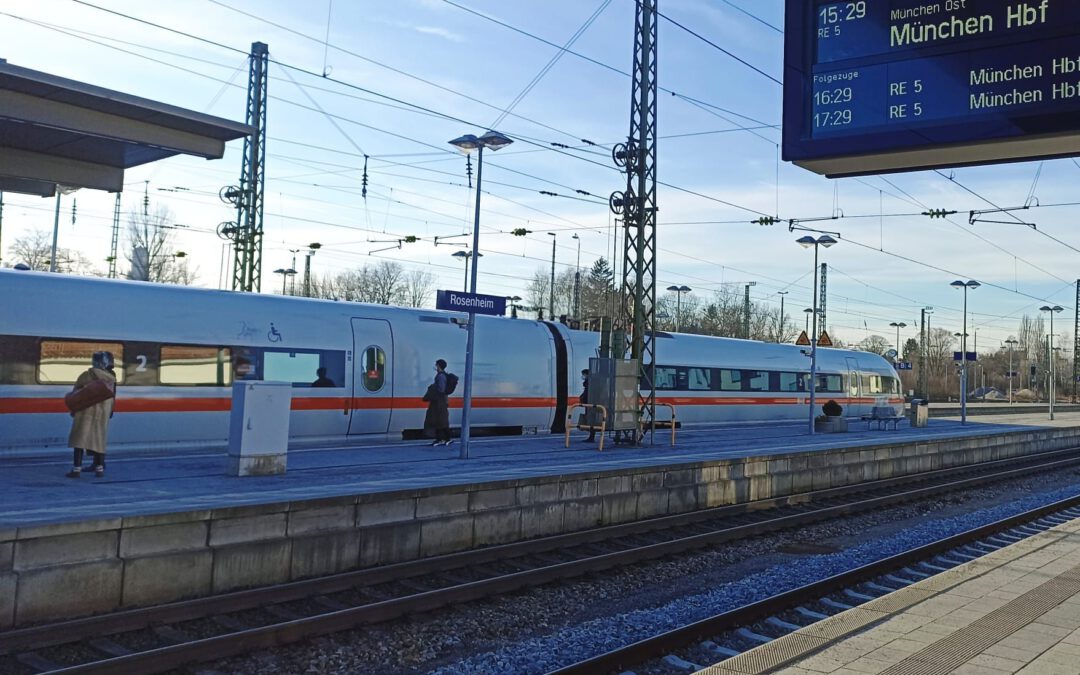 Mit dem ICE zum Skifahren