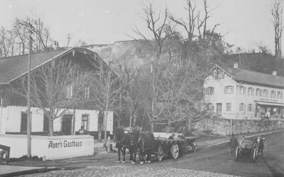 Innbrücke, Stephanskirchen, 1910