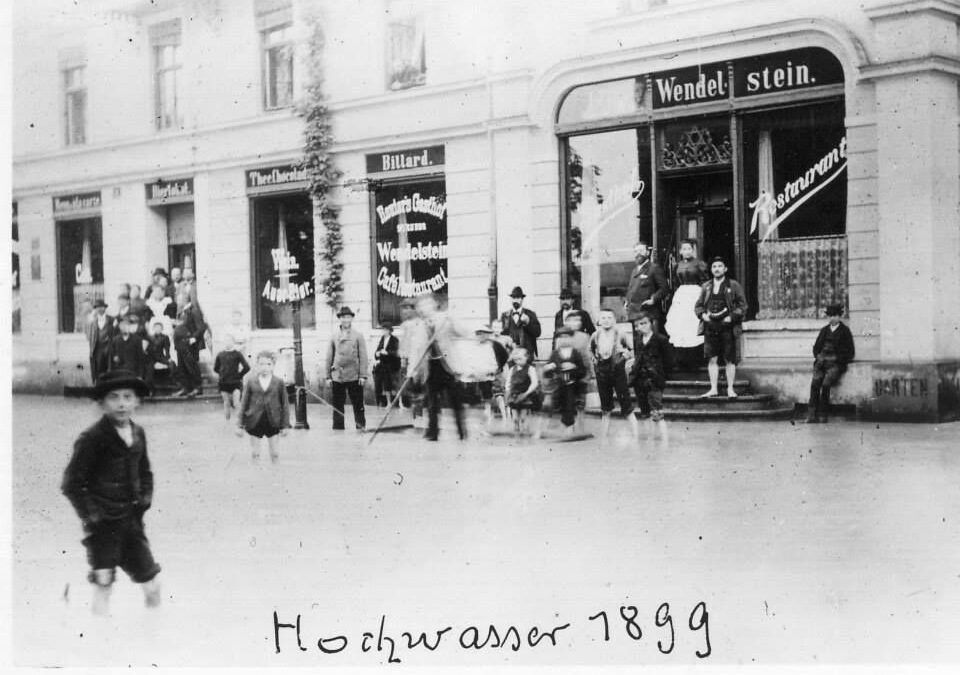 Rosenheim-Stadt, Hochwasser 1899