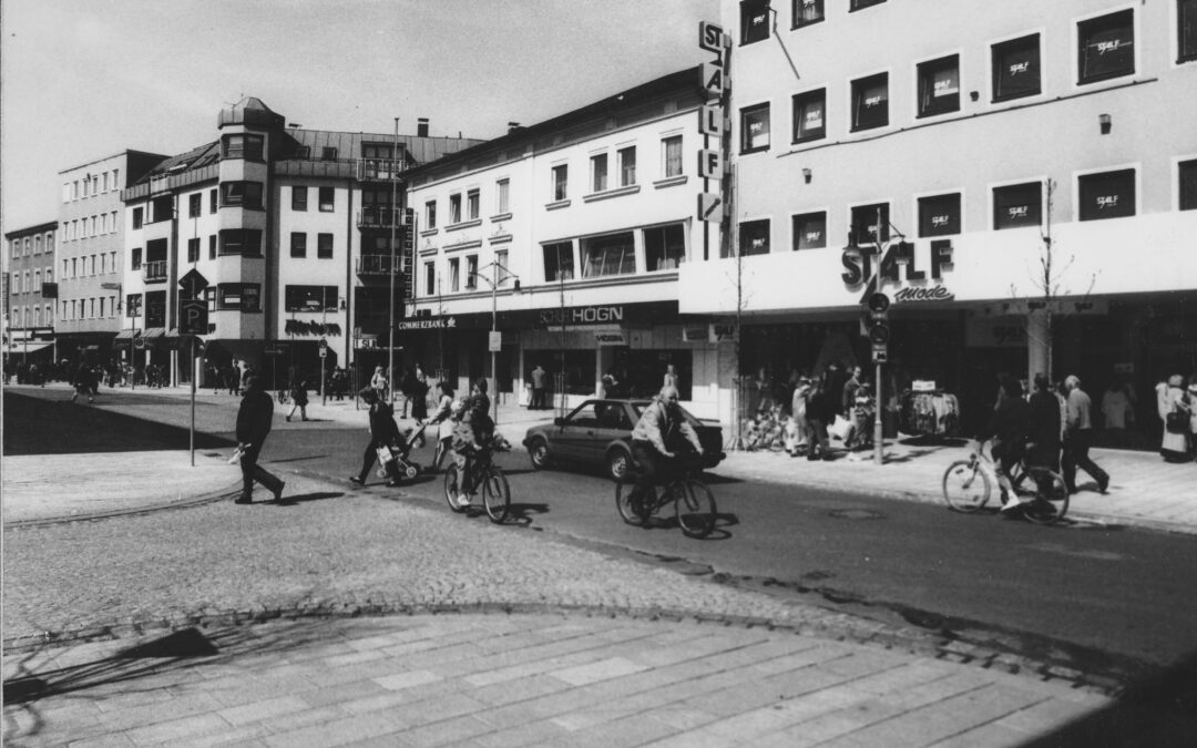 Rosenheim, Münchner Straße, 1980er