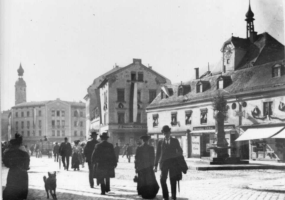 Rosenheim, Ludwigsplatz, 1890