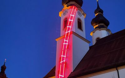 Himmelsleiter nun in Aschau zu sehen