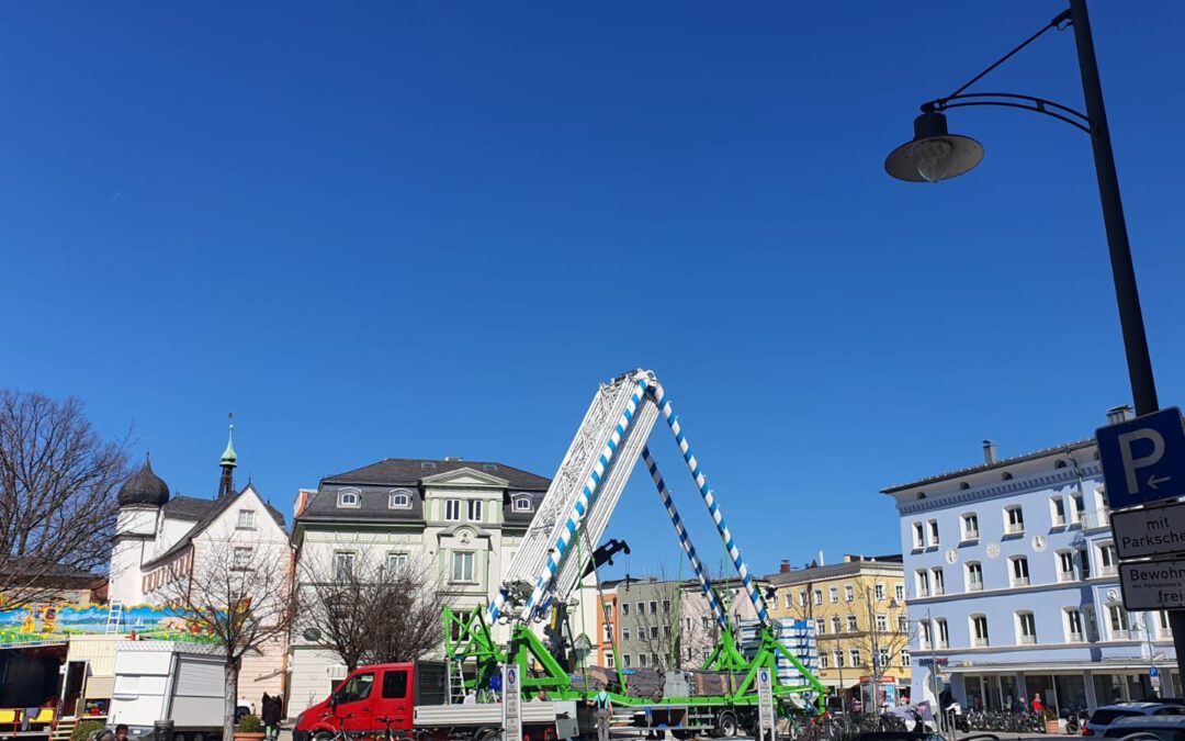 Riesenrad am Ludwigsplatz