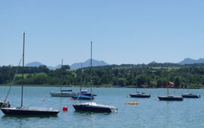 Wasserwachthaus in Pietzing beschmiert