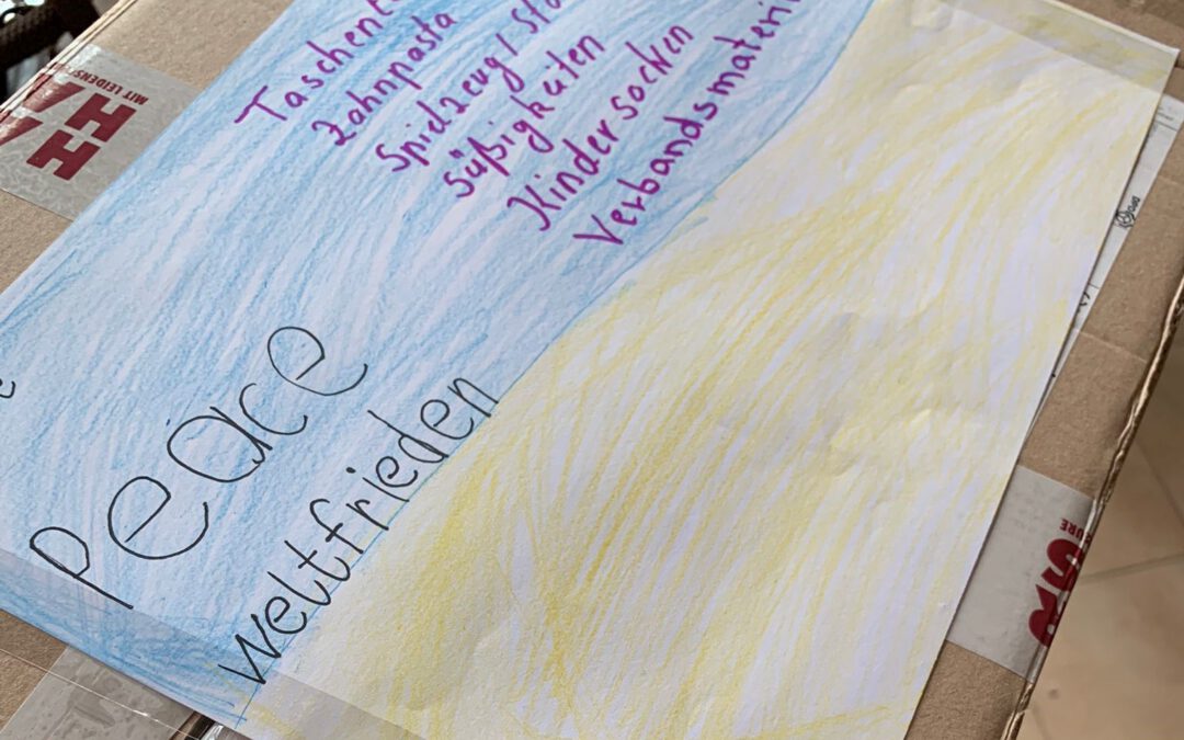 Große Hilfsbereitschaft für Ukraine