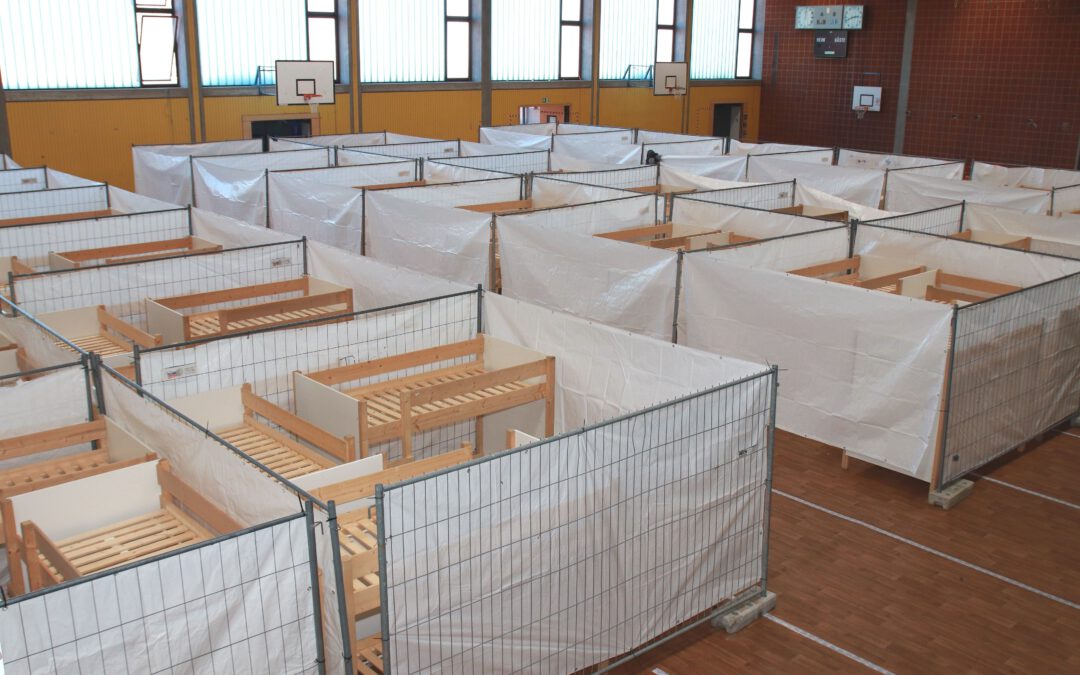 Ukraine: Umbau der Sporthallen fast abgeschlossen