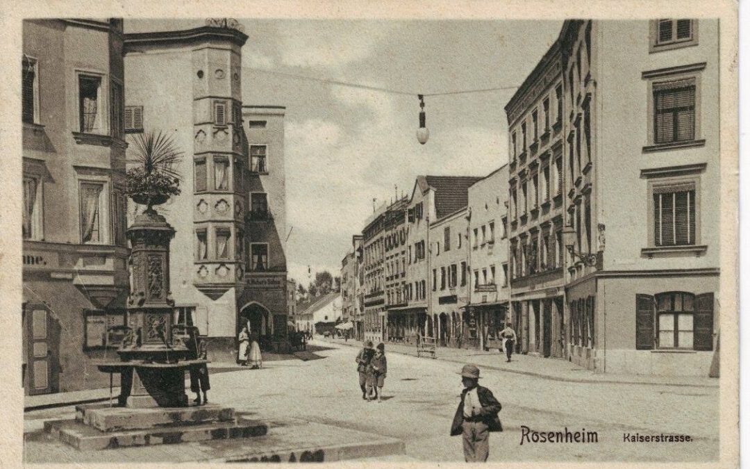 Rosenheim, Kaiserstraße 1908