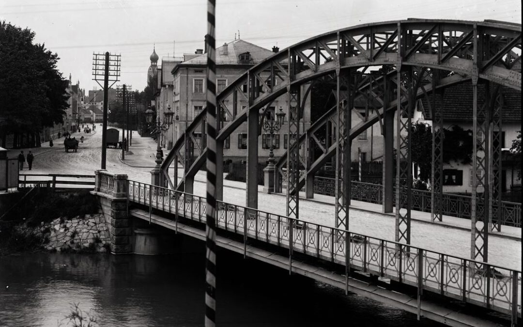 Rosenheim, Mangfallbrücke, 1906