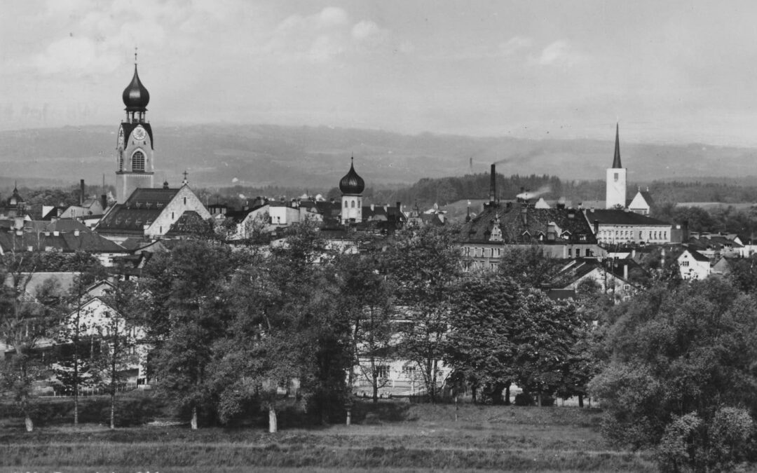 Blick auf Rosenheim, 1937