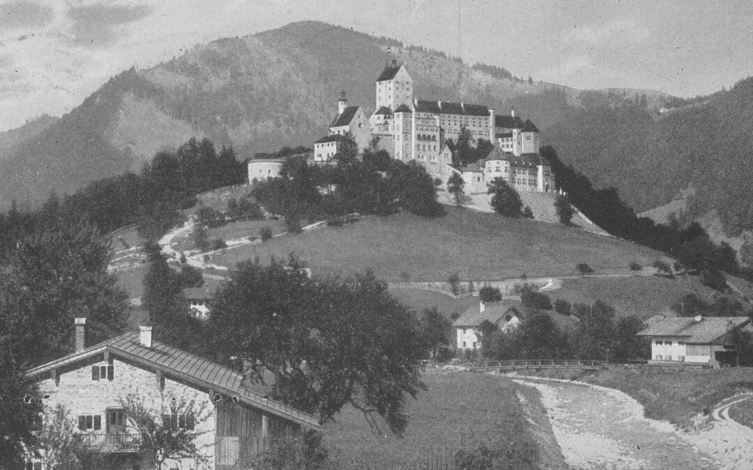 Aschau im Chiemgau, Schloss Hohenaschau, 1911