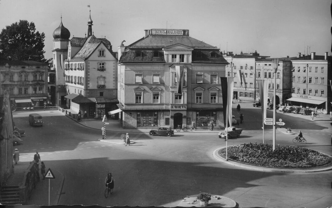 Rosenheim, Ludwigsplatz, 1955