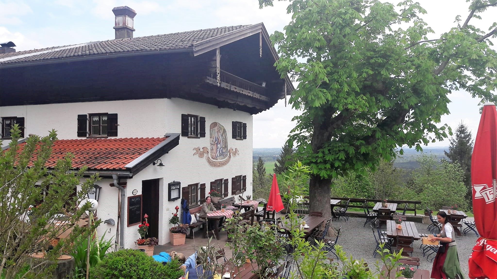 Berggasthof Schwarzlack mit Biergarten