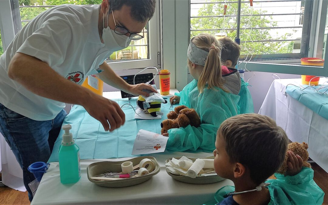 Wenn Teddybär „Maria“ Bauchweh hat