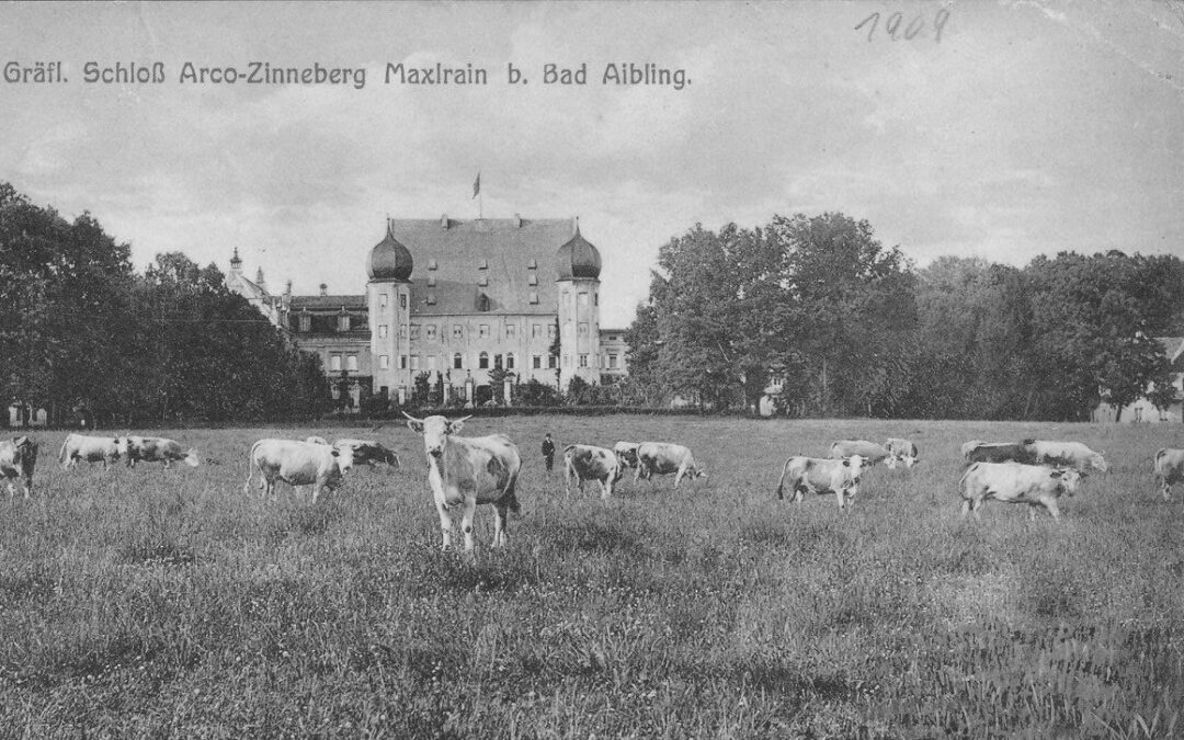Schloss Zinneberg, Maxlrain, 1909