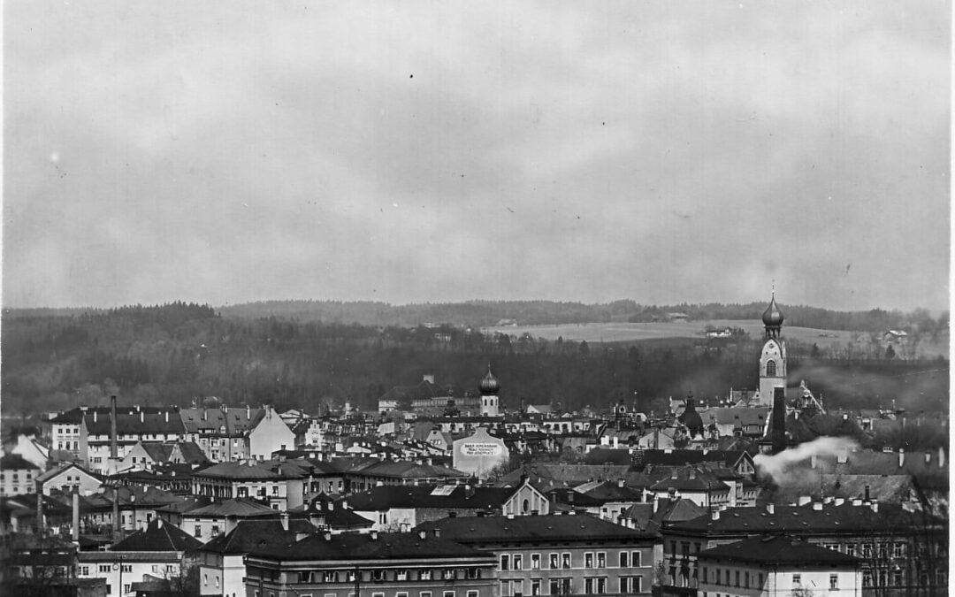 Rosenheim, Luftaufnahme, 1941
