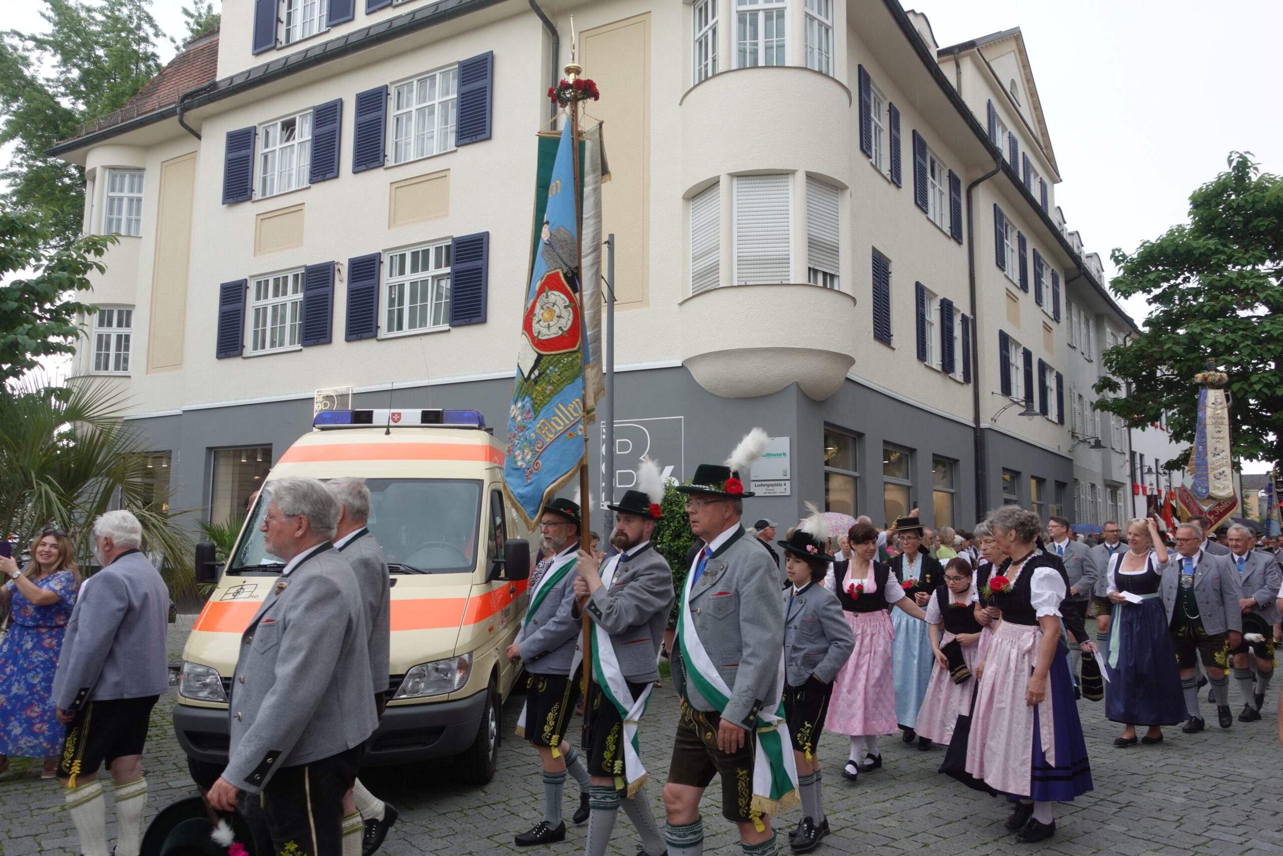 Fronleichnam Rosenheim, Prozession