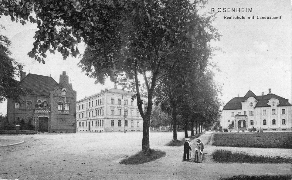 Blick auf Max-Bram-Platz im Jahr 1915m Jahr 19