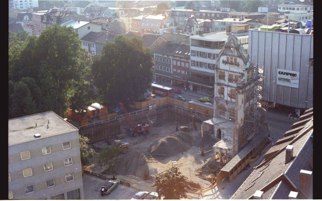 Bau Vereinsbank, Rosenheim, 1979