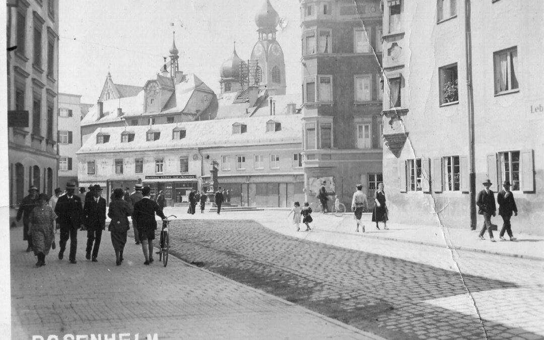 Kaiserstraße, Rosenheim, 1928