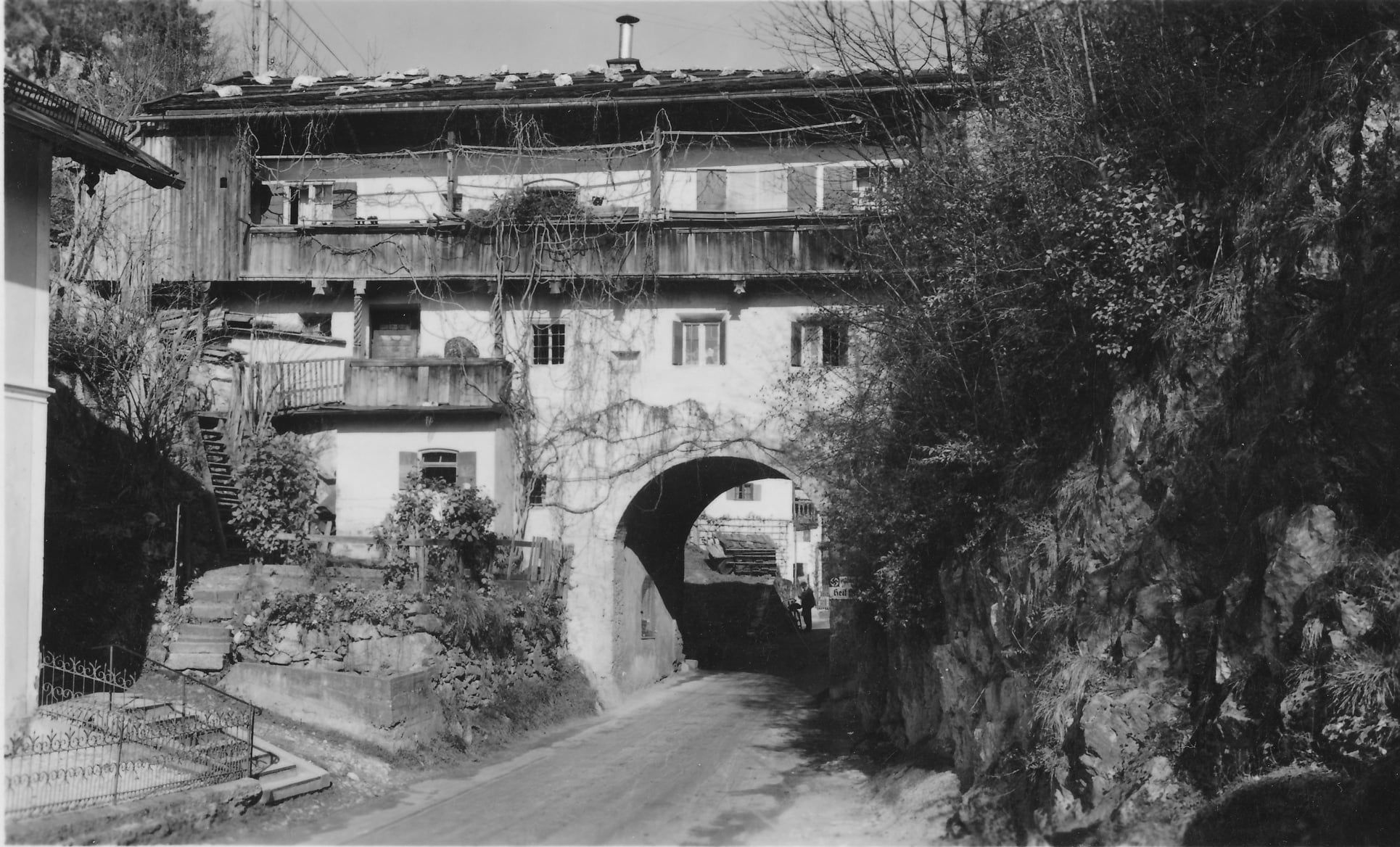 Burgtor in Oberaudorf im Jahr 1941