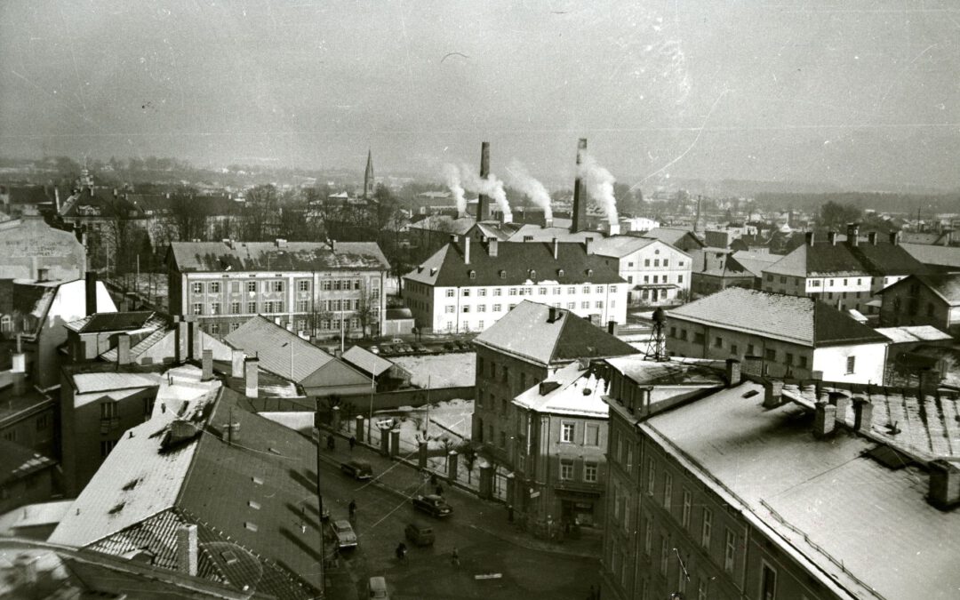 Münchner Straße, Rosenheim, 1954