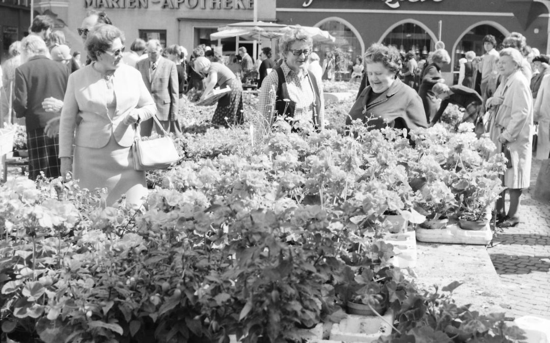 Max-Josefs-Platz, Rosenheim, 1978