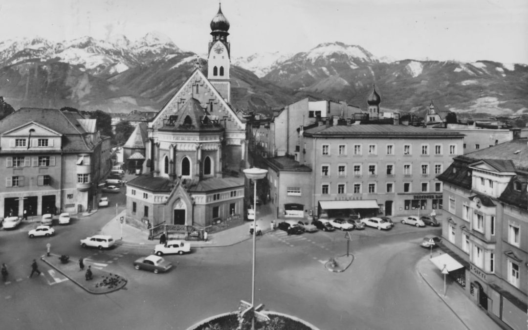 Ludwigsplatz, Rosenheim, 1960er