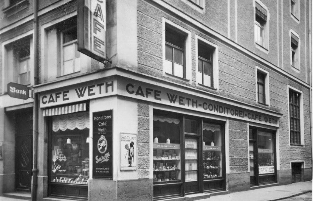 Cafè Weth, Rosenheim, 1954
