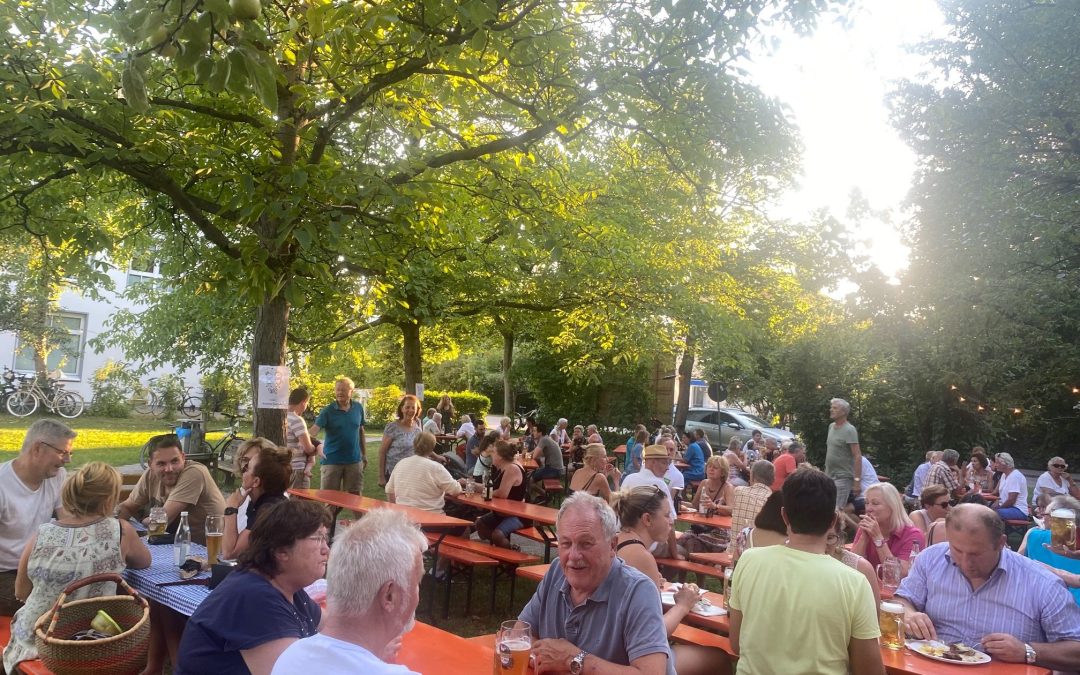 Bürger-Biergarten in Bruckmühl