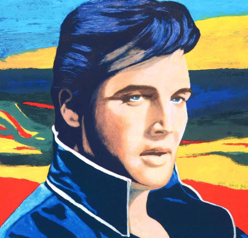 Pop Art - Elvis, Werk von Francis Gill