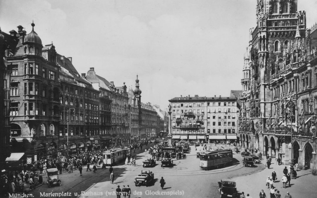 Marienplatz, München, ca. 1920