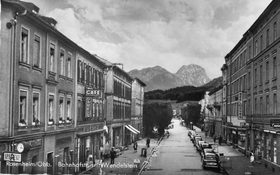 Bahnhofstraße, Rosenheim, 1959