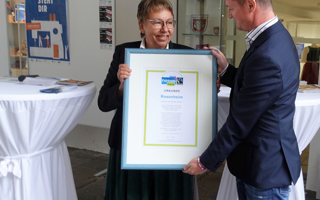 Rosenheim bleibt „Fairtrade-Stadt“