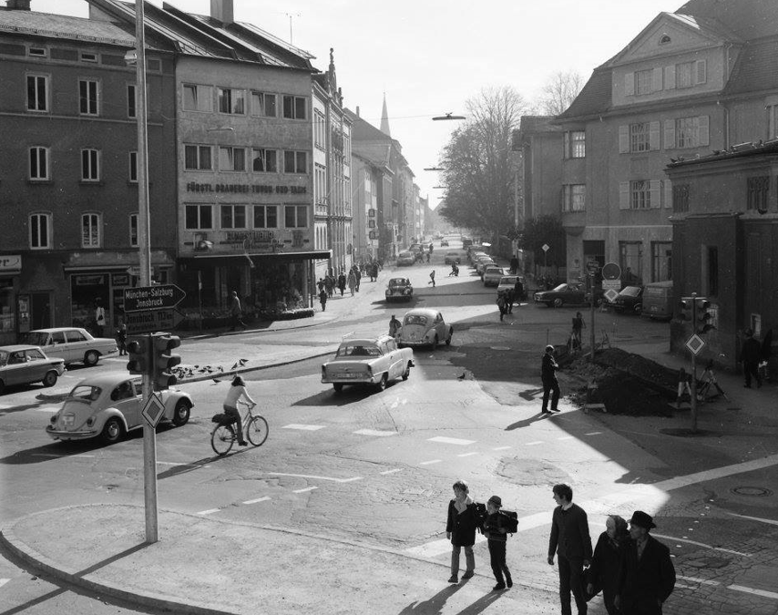 Ludwigsplatz, Rosenheim, 1972