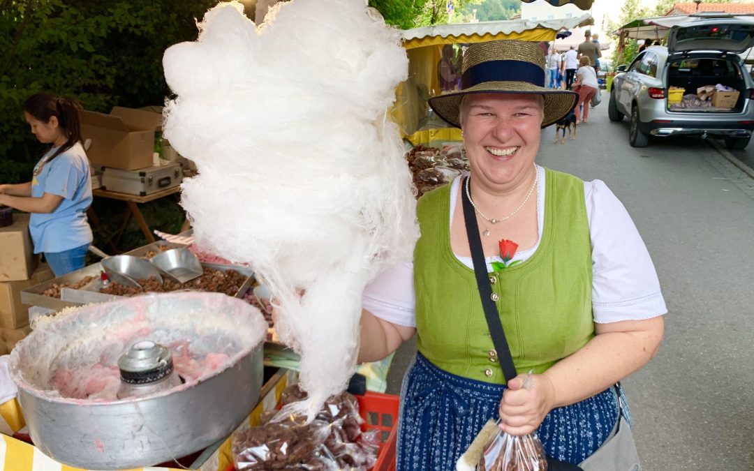 Viel geboten beim Aschauer Markt