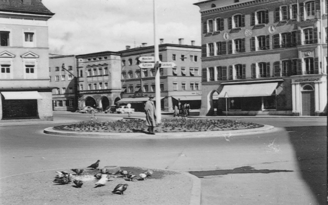 Ludwigsplatz, Rosenheim, 1957