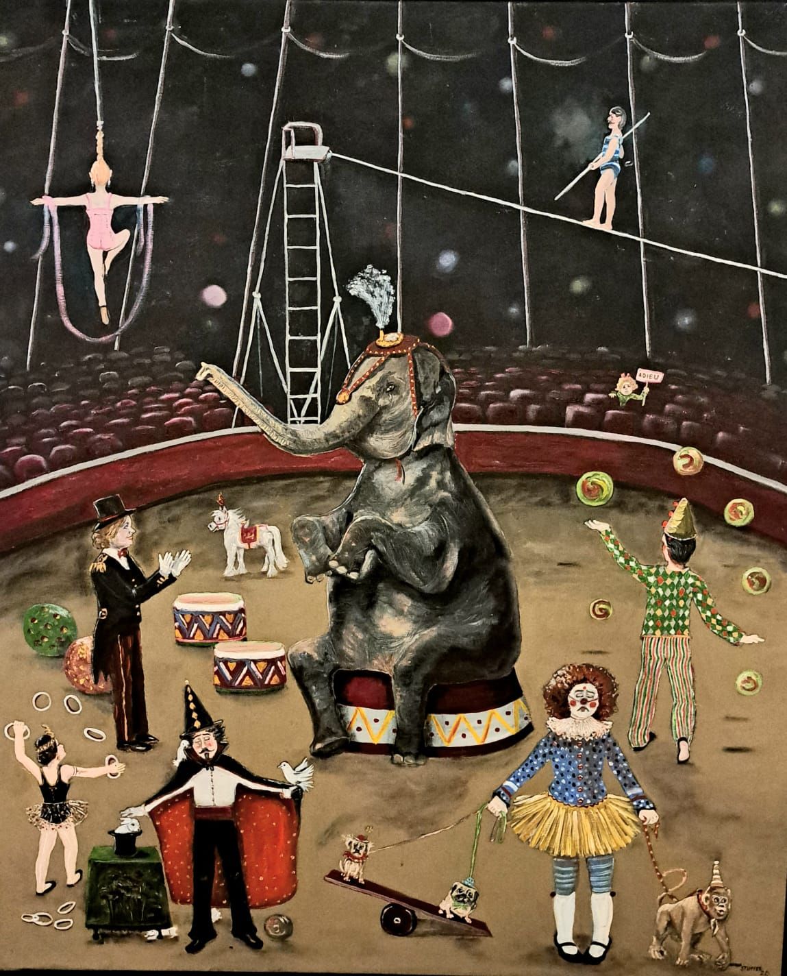 Werk Zirkus von Anita Stuffer