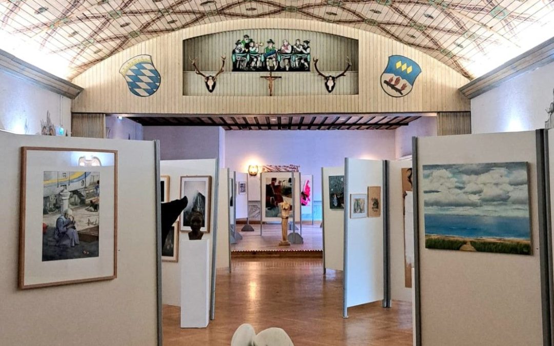 Kunstausstellung mit hoher Qualität