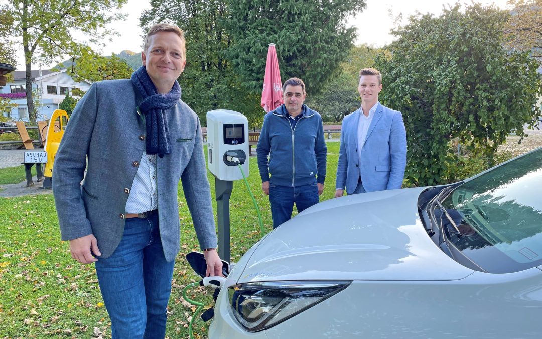 24 Ladepunkte für Elektoautos in Aschau