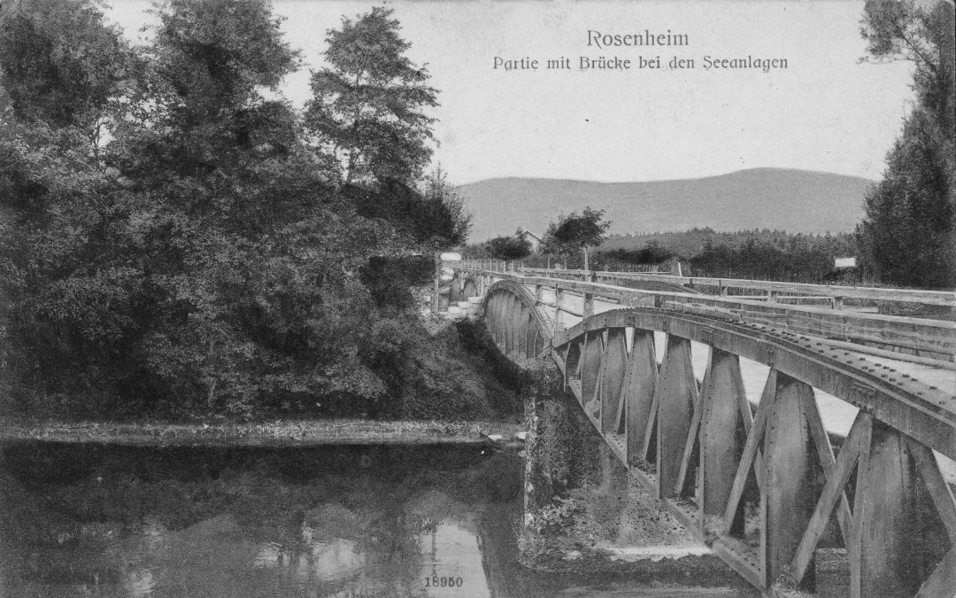 Mangfallbrücke, Rosenheim, 1907