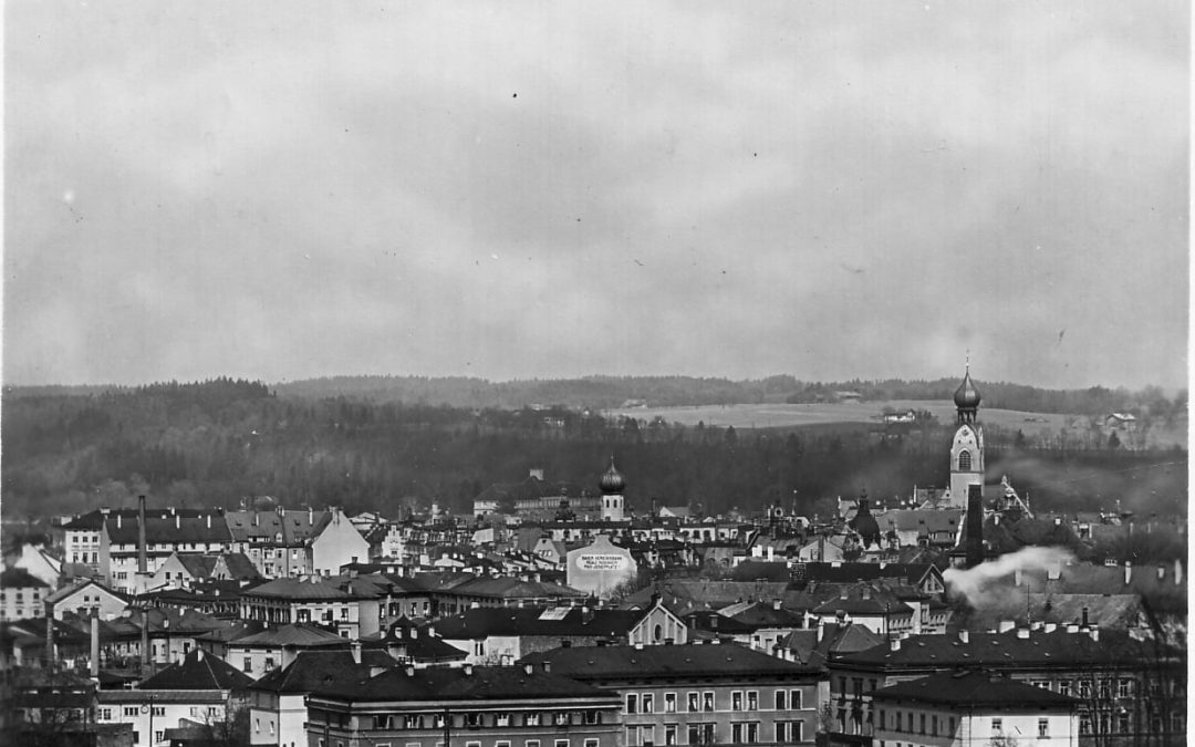 Rosenheim, Panoramabild, 1941