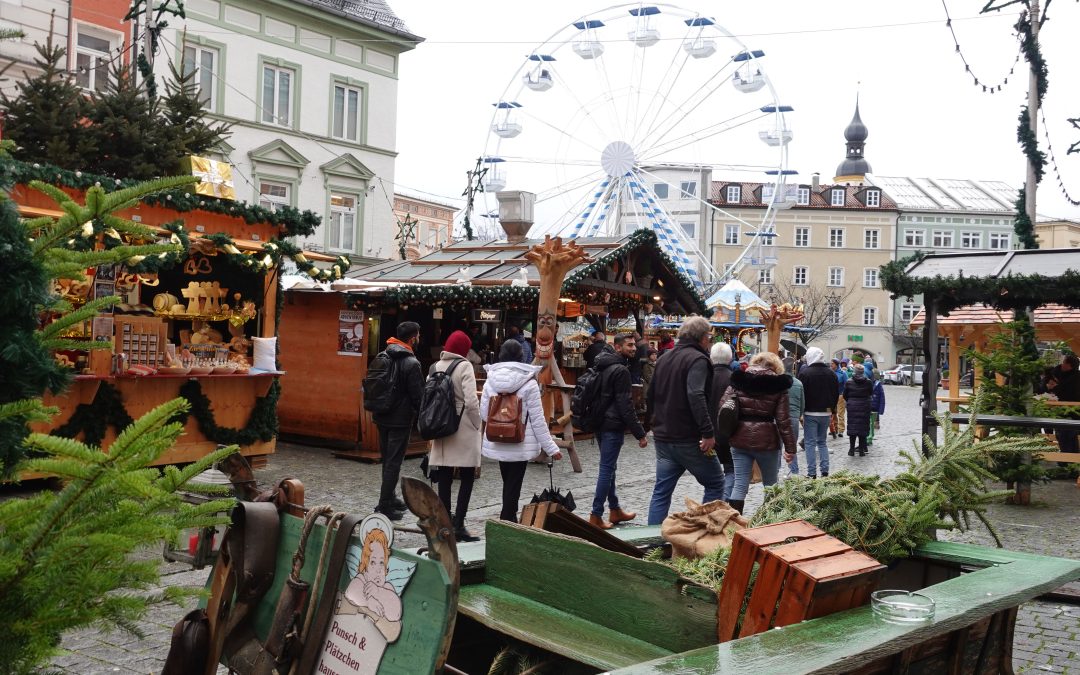 Viel los in der Stadt am 1. Adventswochenende